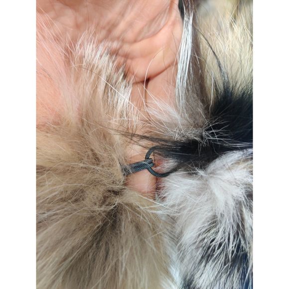 BNWOT Multicolor Fox Fur Scarf/Infinity Scarf Made by Befur on Etsy - Picture 6 of 16